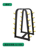勇夺杠铃杆CJ-1006固定杠铃架存放架摆放支架+200公斤杠铃(10根)