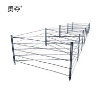 勇夺 模拟二列桩铁丝网 单位:套
