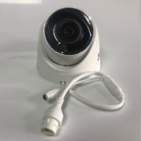 HIKVISION监控摄影头高清1080P网络半球摄像机DS-IPC-T12HV3-IAPOE 300万H.265