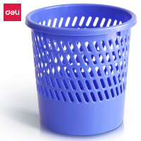 得力(deli) 9553圆形字纸篓(紫)(只)