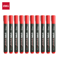 得力思达S550记号笔(红)(支)