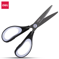 得力6055 特氟龙剪刀(黑)