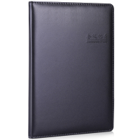 得力 7950会议记录本(黑)-80张-25K(本)