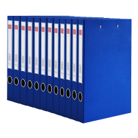 得力 5454纸板文件夹(蓝) (只)