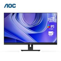 AOC电脑显示器 23.8英寸全高清 IPS窄边 HDMI高清 快拆支架可壁挂 TUV爱眼低蓝光不闪办公23.8显示屏