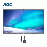 AOC 会议平板98英寸4K智能会议平板 单机+投屏器+智能笔