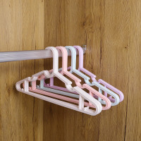 茶花 简约衣架家用晾衣服架防滑衣挂宿舍衣撑子 蓝色1个