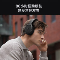 漫步者(EDIFIER)STAX SPIRIT S5 头戴式平板蓝牙耳机 HIFI耳机 耳机 适用苹果华为小米 黑色