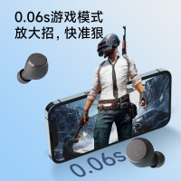 漫步者 X2黑色 真无线蓝牙耳机双耳塞降噪半入耳挂耳式超长待机续航