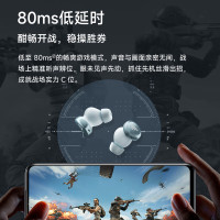 漫步者 TWS5 PRO 真无线主动降噪耳机 蓝牙耳机 运动耳机 适用苹果华为小米手机 白色 黑色 蓝色