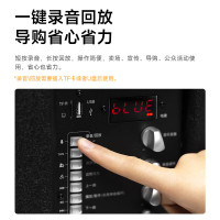 漫步者 D3-8s 8英寸专业广场舞音响 蓝牙拉杆音箱 户外音响 标配无线麦克风