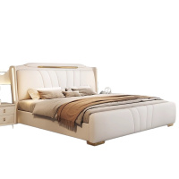 牧存软包床1.5米张