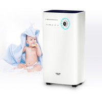 松井(songjing)除湿机除湿量20L/天 蓝系列家用轻音卧室抽湿器书房吸湿器小型SJ-229E 白色