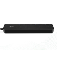 公牛(BULL)H3053 1.8米抗电涌插座 大孔距设计