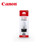 佳能(Canon)原装GI-80PGBK黑色墨水适用G6080/G7080/GM4080/G5080/GM2080打印机