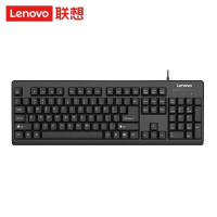 联想联想K4800S有线键盘笔记本电脑台式机商务办公家用游戏电竞键盘 黑色
