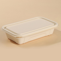 君子风长方盒850淀粉基米黄色63*29*48.5cm 200套/箱