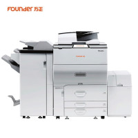 方正(Founder) FR6280C 国产多功能激光彩色 复合机 双面同步输稿器+鞍式装订器+A4旁路大纸盒