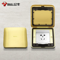 公牛GD6Z223 地插五孔翻盖