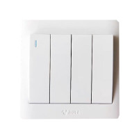 公牛G32K412 四开双控 白色