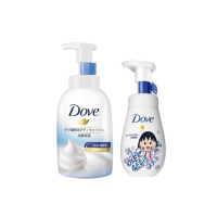 多芬(DOVE) 深层营润浓密沐浴泡泡 400ml +保湿水嫩洁面泡泡 160ml