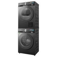 小天鹅 洗烘套装 10kg公斤滚筒洗衣机 全自动+热泵烘干机 元气系列 TG100QC67T+TH100-HC67W