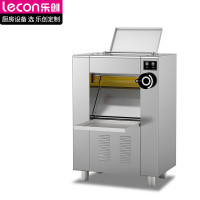 乐创(lecon)压面机商用 304不锈钢压面棍食堂 低噪音揉面压皮机 500kg/h LC-J-YPJ500A
