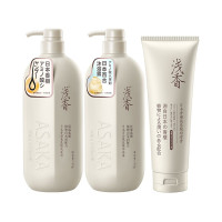 浅香 植物氨基酸 洗护套装 500g洗发水+500g沐浴露+260g护发素
