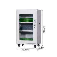 御璟 宇威手机充电柜usb接口ipad平板充电柜存放柜 保管柜 30位2A平板充电柜2层带轮TW-PBCD302