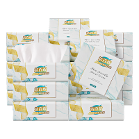 洁百欢 亲肤白色抽纸 12包