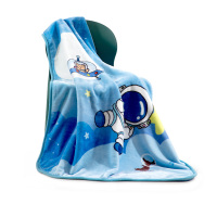 水星家纺 梦幻星空法兰绒毯122978 100cm*140cm