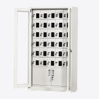 御璟 宇威手机充电柜对讲机柜 多门存放柜储物柜医院学校工厂手机充电柜30门TW-SJG006
