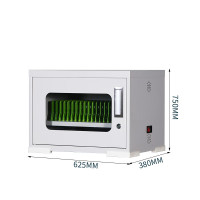 御璟 宇威手机充电柜usb接口ipad平板充电柜存放柜保管柜可 挂墙 20位2A平板精品充电柜1层TW-PBCD20