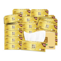 清风 原木金装3层110抽/包抽取式面巾纸BR12SJ27E1 27包*1 箱