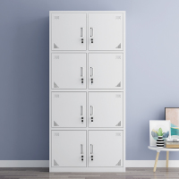 御璟 宇威八门更衣柜铁皮柜员工储物柜寄存包柜 多门柜鞋柜碗柜TW-GYG801