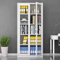 御璟 宇威文件柜办公柜 钢制铁皮柜资料柜档案柜储物柜通体玻璃文件柜TW-WJGTB