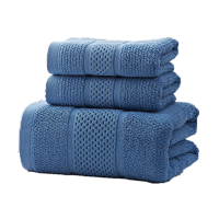 恒源祥 宛若浴巾三件套HYX038MJ 70*140cm(颜色 随机发)