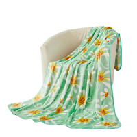 恒源祥 唐草法兰绒毯HYX004MT-DZ 150*200 cm