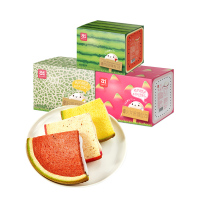 爱逸 (A1) 吐司 西瓜*480g*1箱+哈密瓜*480g*1箱+火龙果*480g*1箱