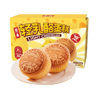 贝夫(BAEFO) 轻乳酪 蛋糕350克*2箱(6-7枚)