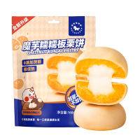 暴肌独角兽 魔芋糯糯饼板 栗饼160g*3袋