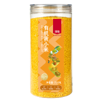 北纯 有机黄小米-(罐装)750g