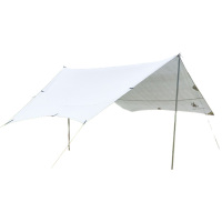 徽羚羊 8-10人 露营防雨遮阳六角天幕 450*450CM(含 撑杆配件)米白色