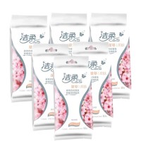 洁柔(C&S)花萃柔肤湿巾10片(独立装)*6包
