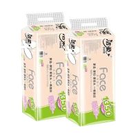 洁柔(C&S)卷纸卫生纸face家用有芯4层 135克*10卷*2提 JJ199-20
