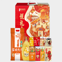陇间柒月 悦礼乡伴6350 LJQY-0953 食品礼盒