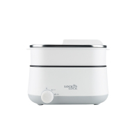 乐扣乐扣(LOCK&LOCK) 电煮锅白色 600W-EJR227WHT