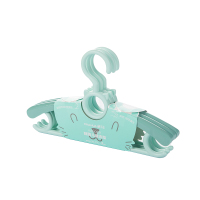 茶花(CHAHUA) 咪萌儿童衣架-356001 亮绿色