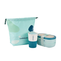 乐扣乐扣(LOCK&LOCK) 家用品Nature 便当盒套装3件套 LCB902S3FU-