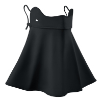 蕉下(BENEUNDER) 凉感护颈 防晒口罩 AL34024 云碳黑